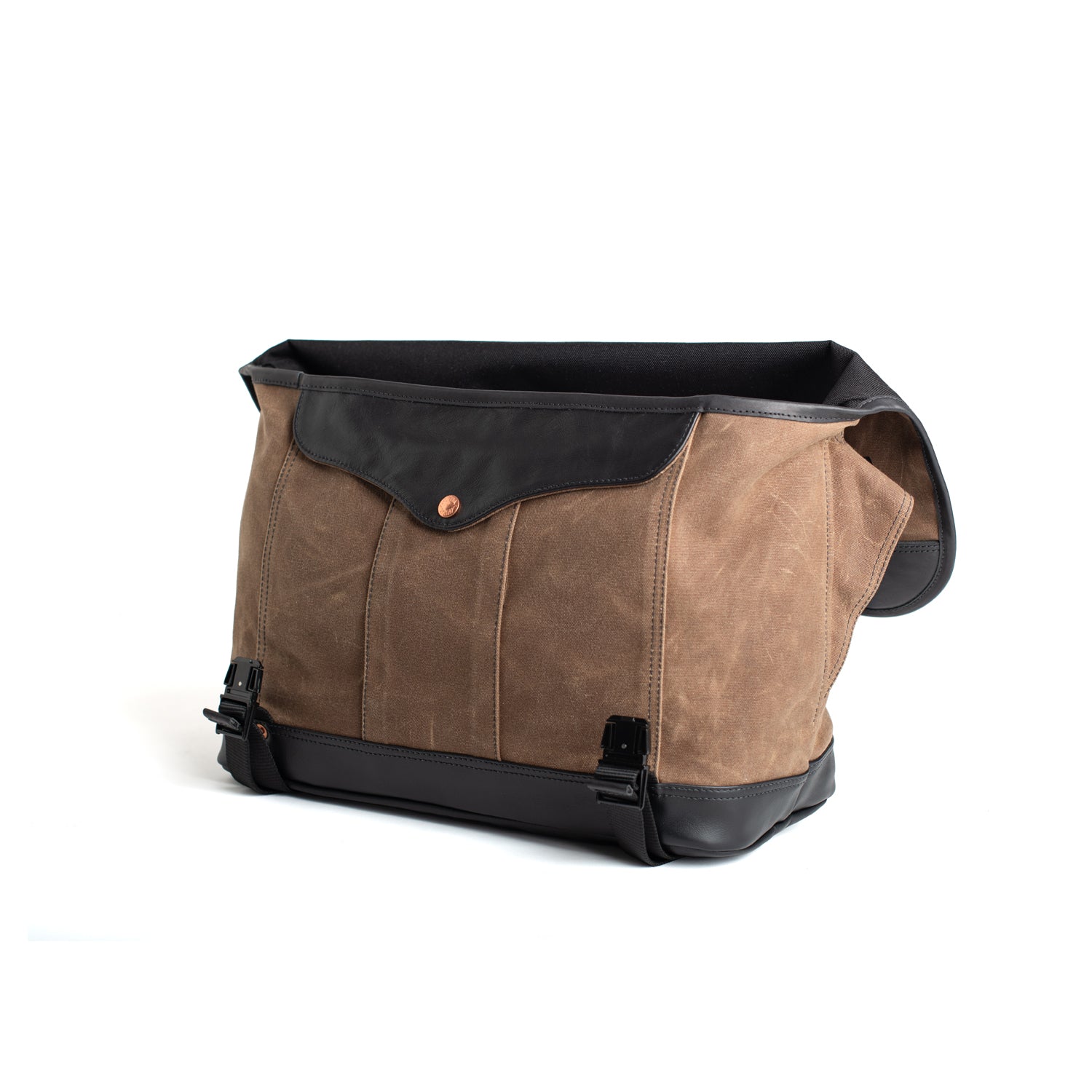 Brown Courier Messenger Bag