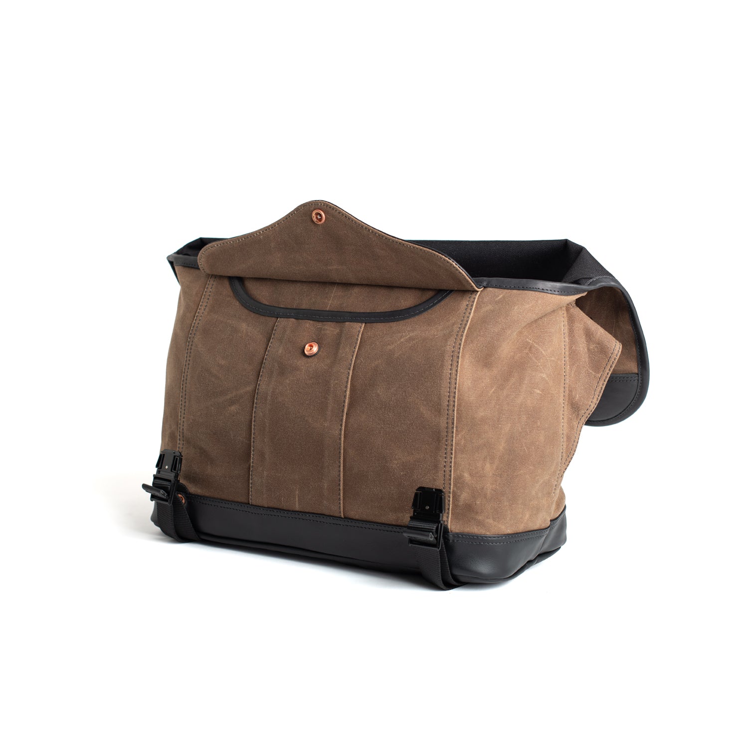 Brown Courier Messenger Bag