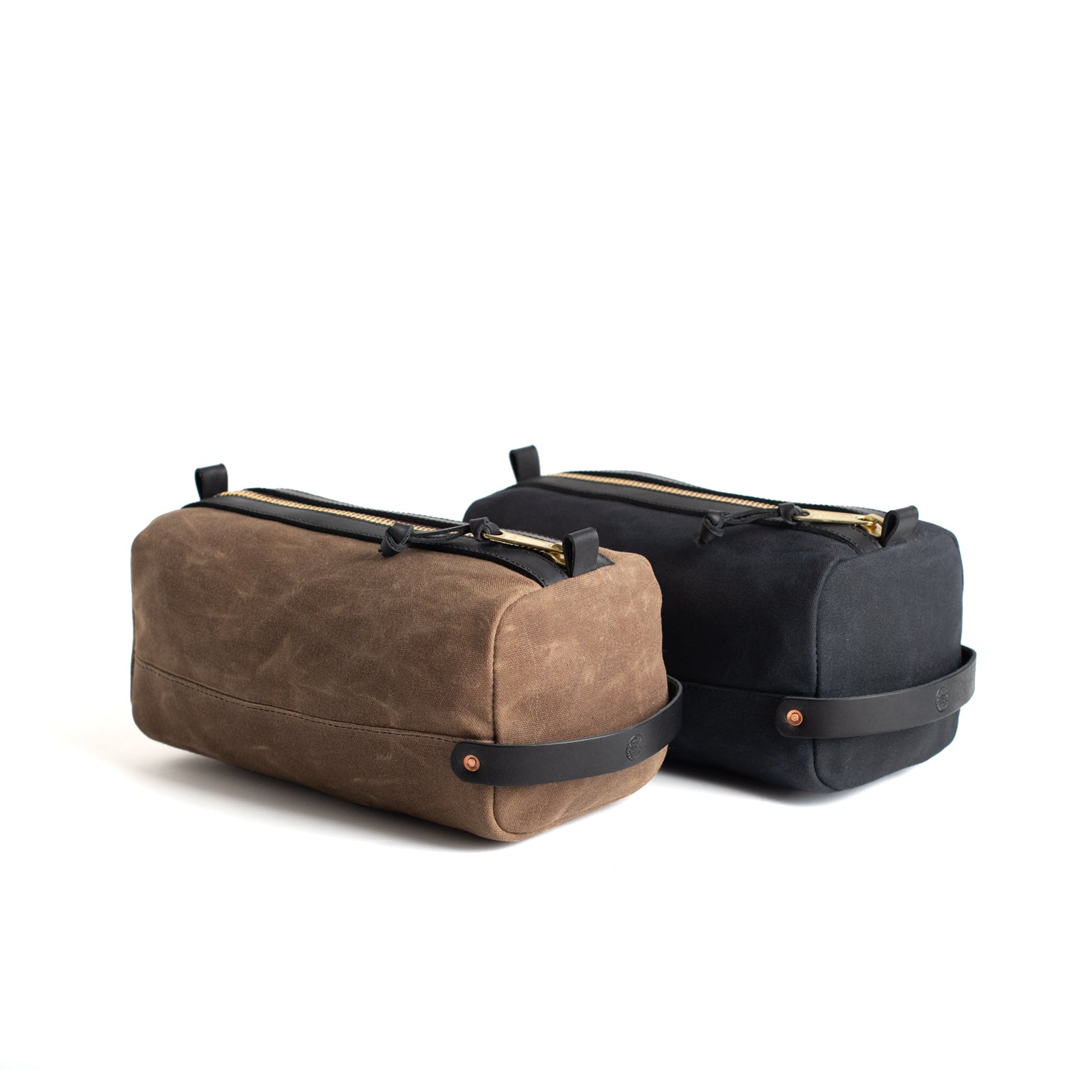 Brown Dopp Kit