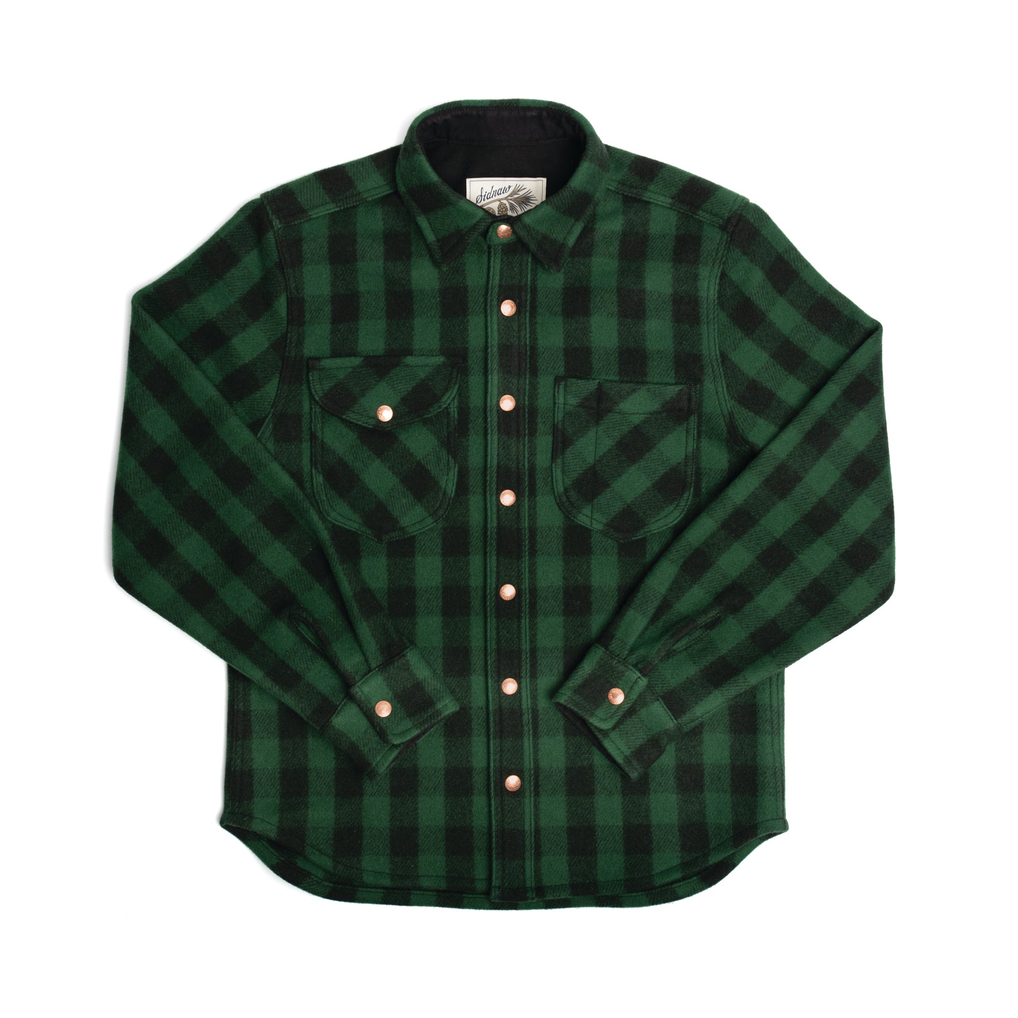 Buffalo Check Wool Work Shirt