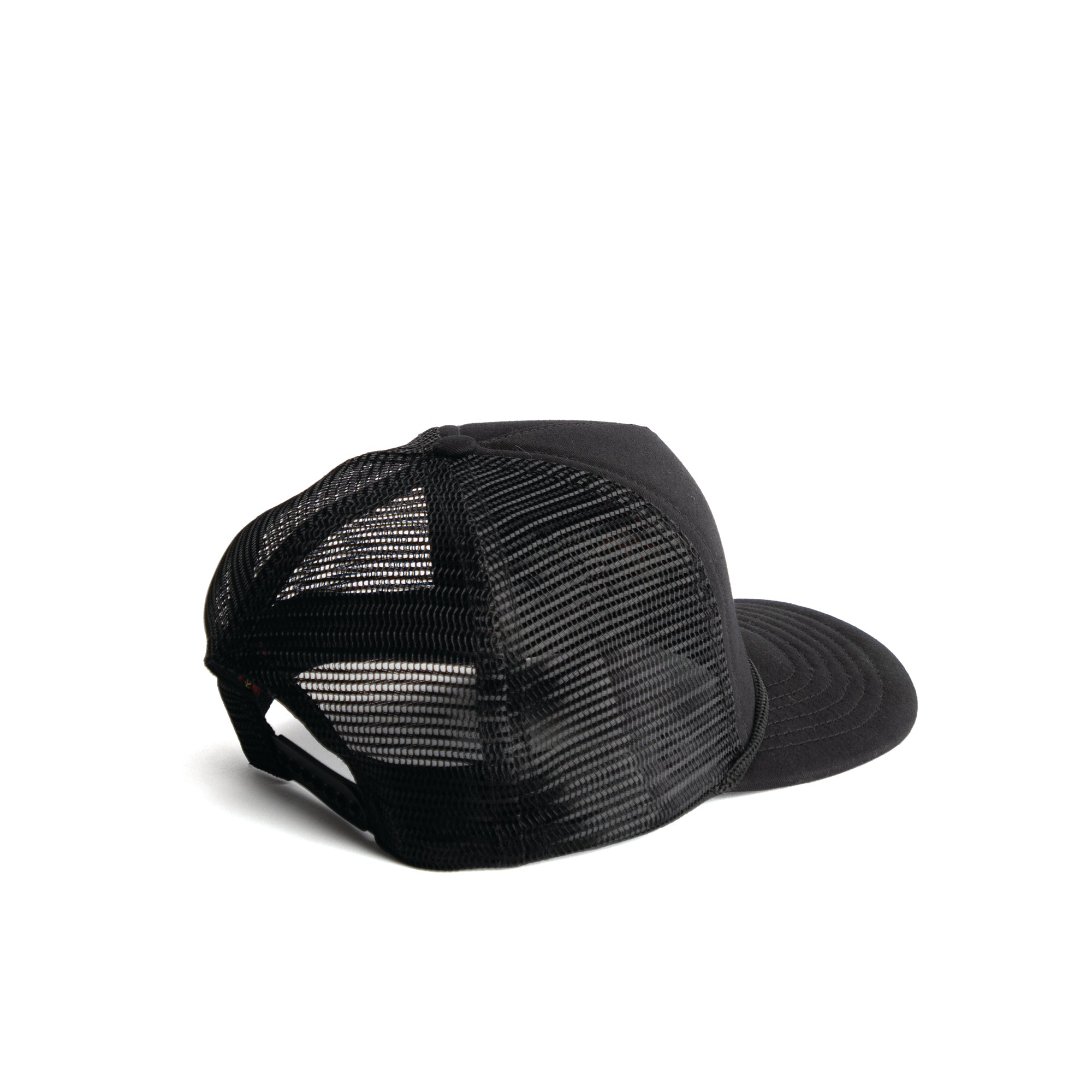 Embroidered Fish Twill Trucker Hat