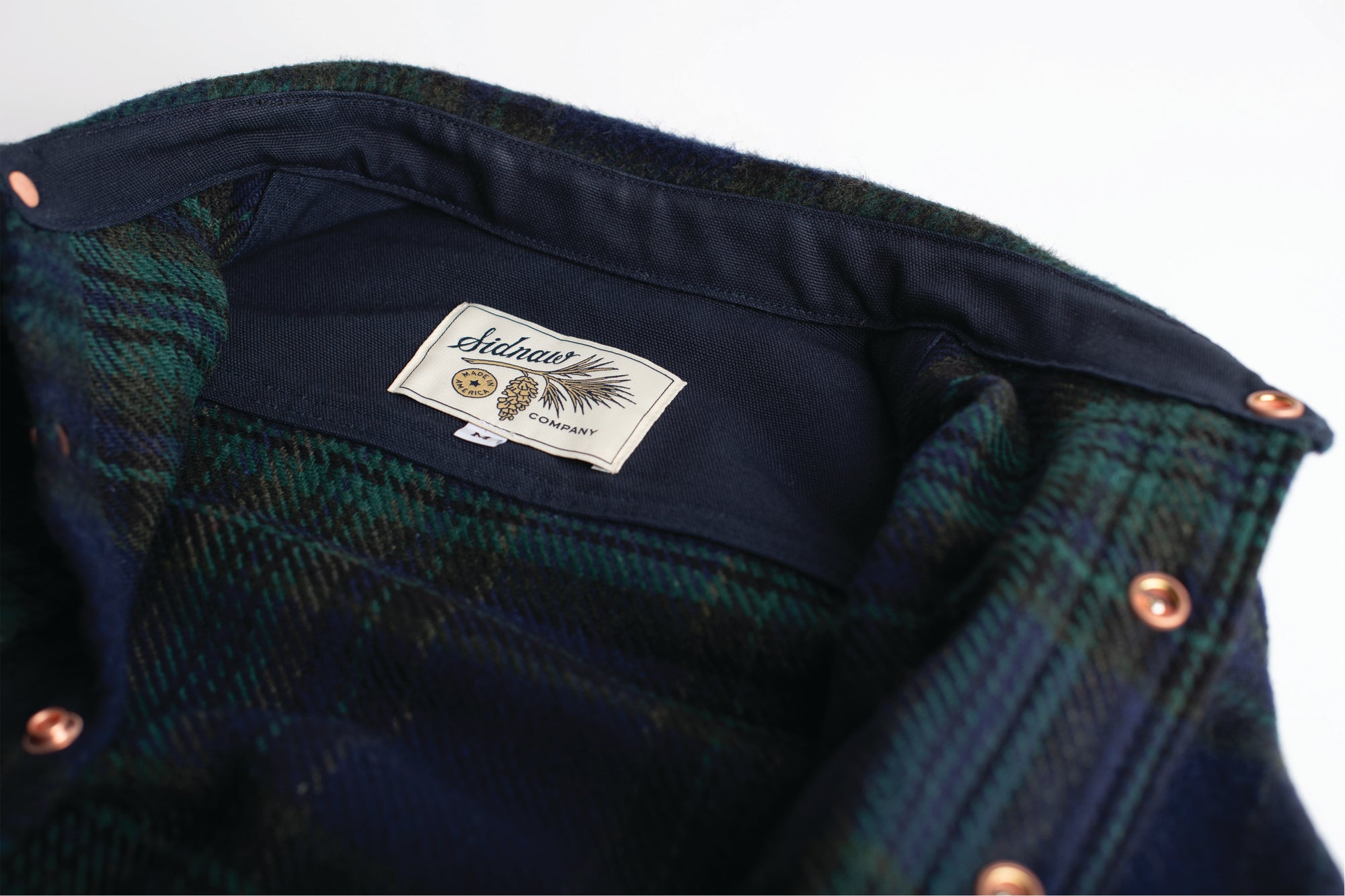 Plaid Wool Work Shirt