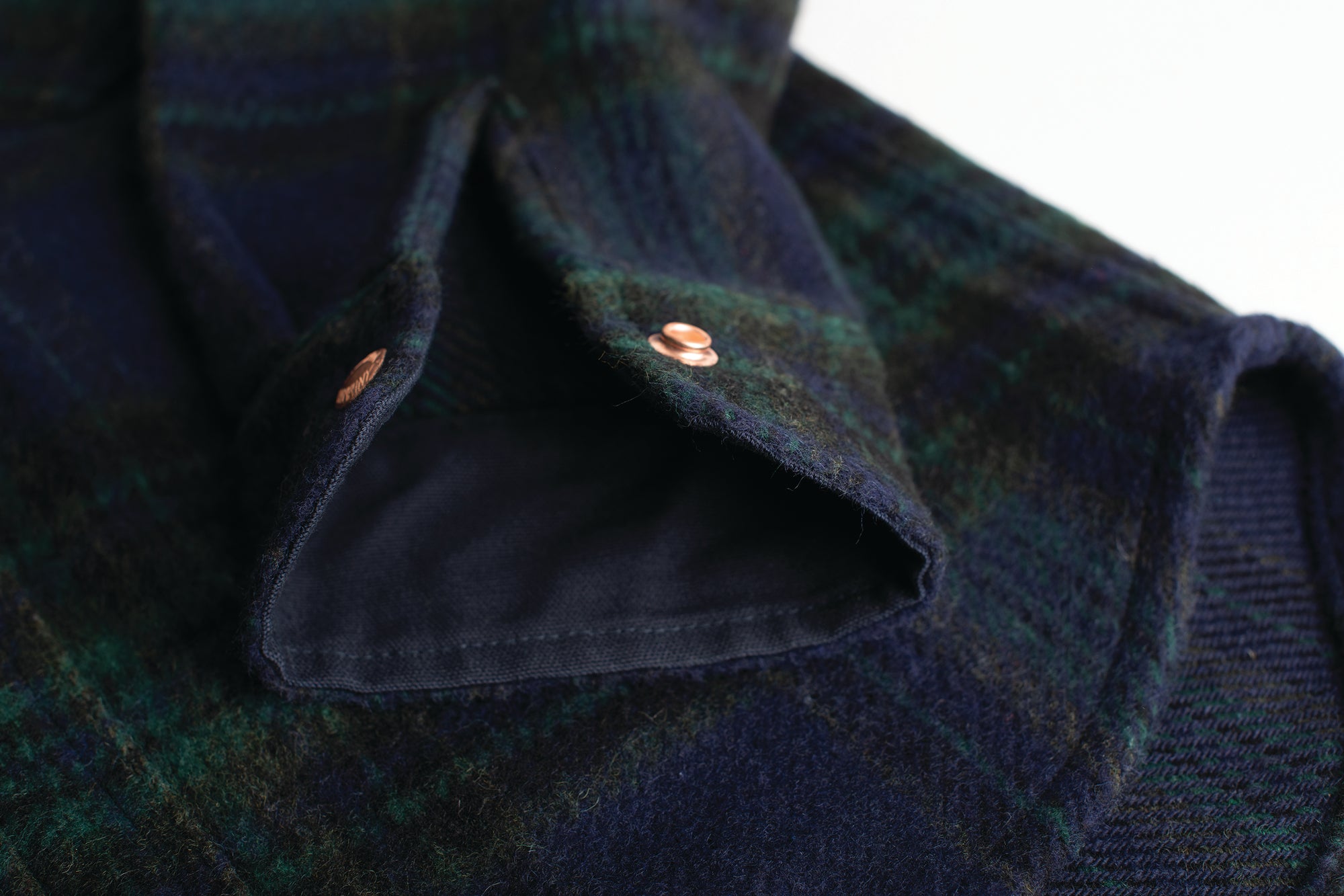 Plaid Wool Work Shirt