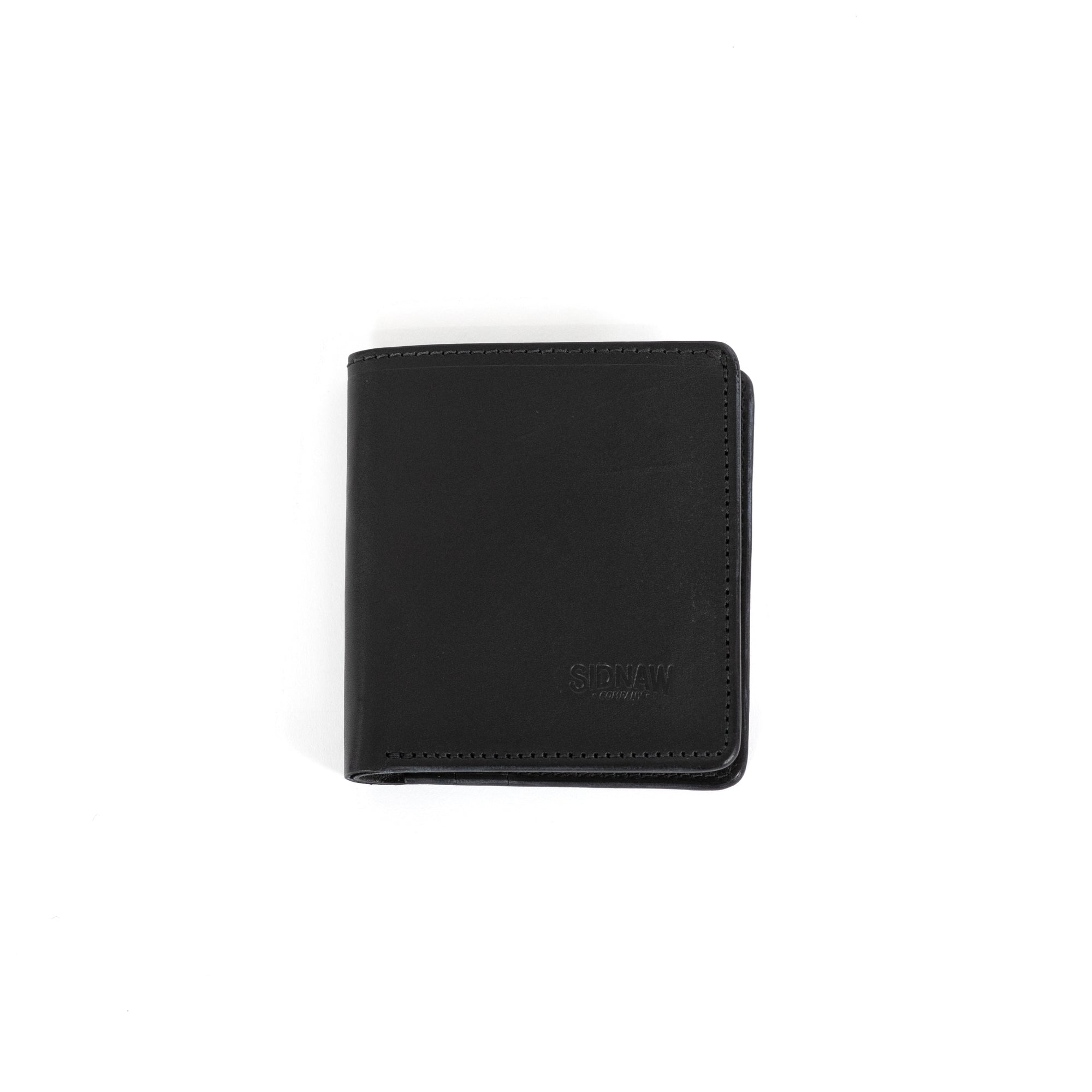 Black Bifold Leather Wallet