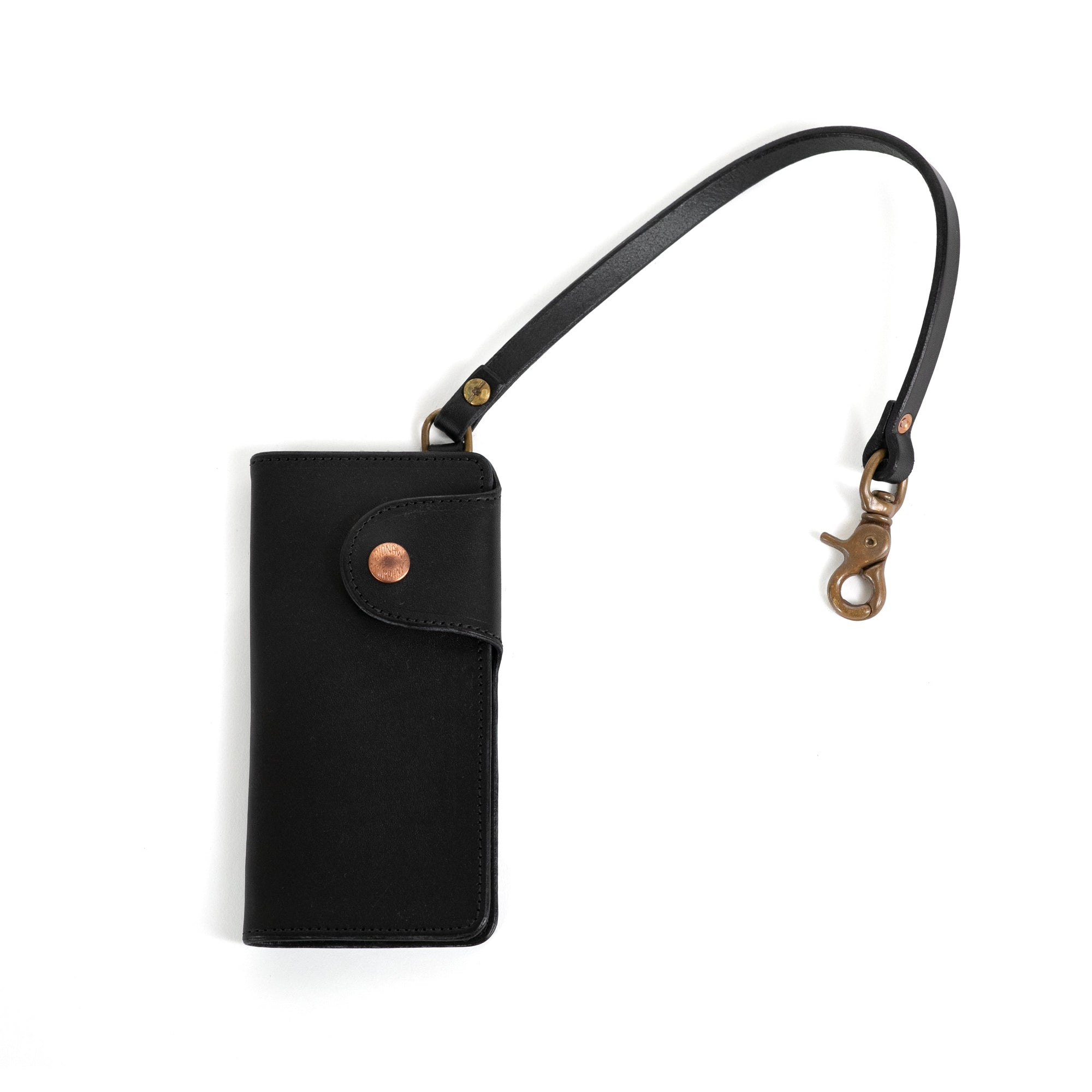 Black Trucker Wallet