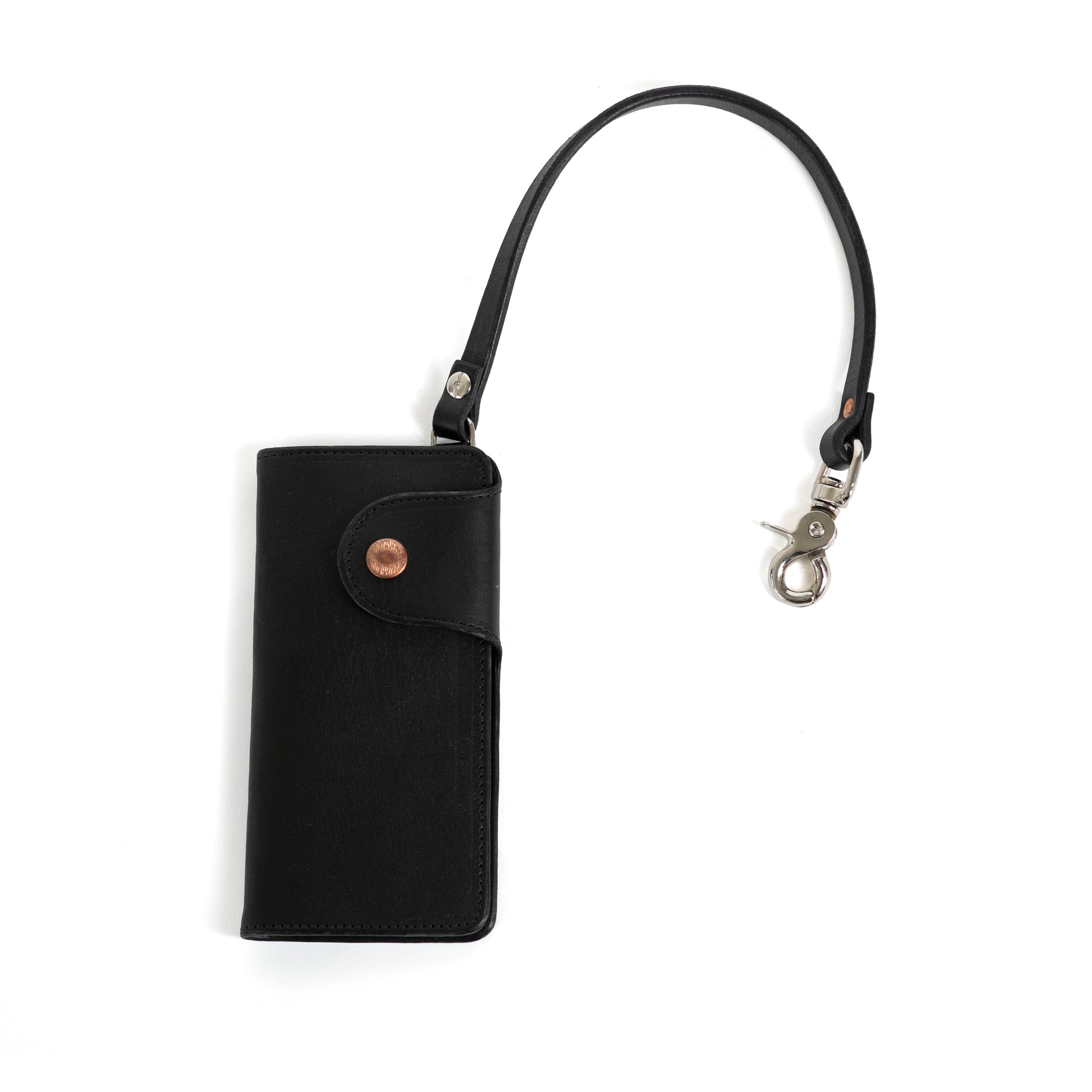 Black Trucker Wallet