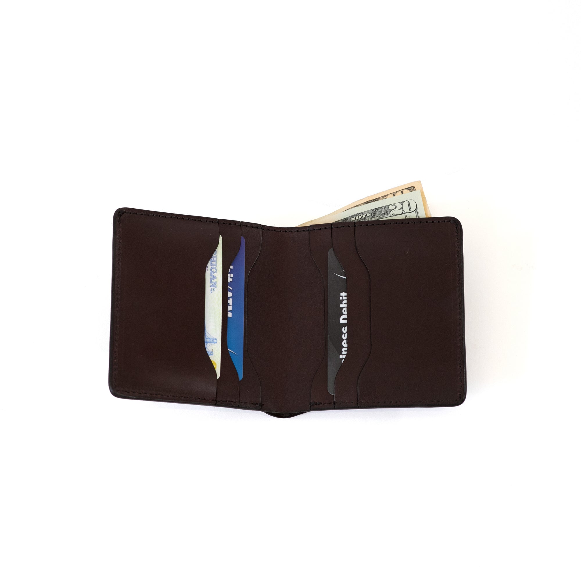 Brown Bifold Leather Wallet