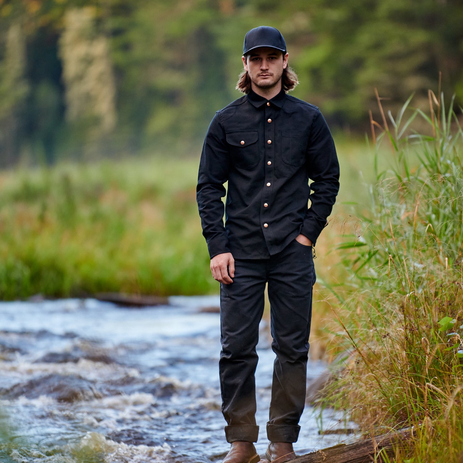 Waxed Canvas Trucker Hat FINAL SALE