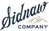 Sidnaw Company logo with mountains and moons
