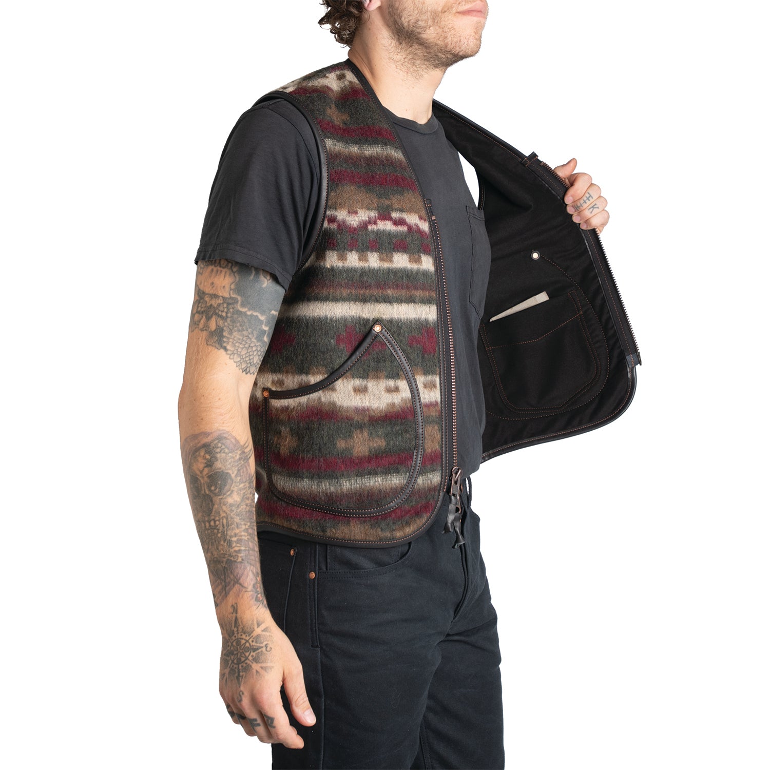 Deadstock Wool Huron Vest