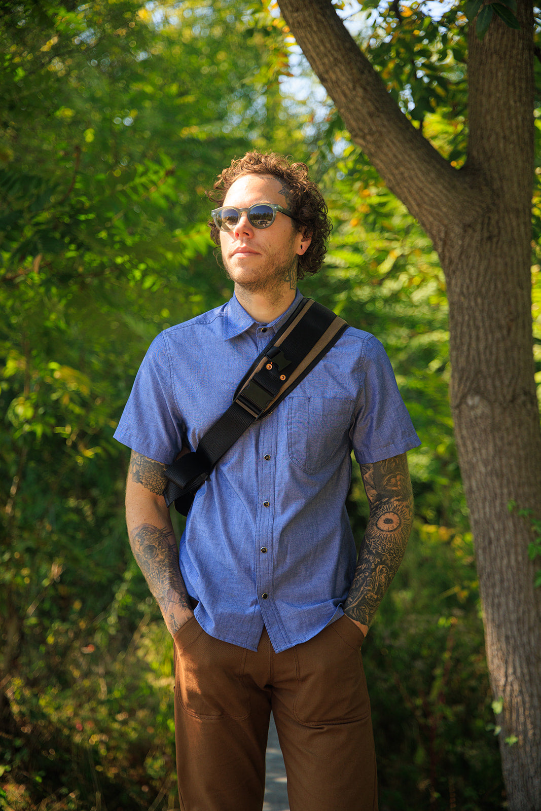 Chambray Short Sleeve Shirt