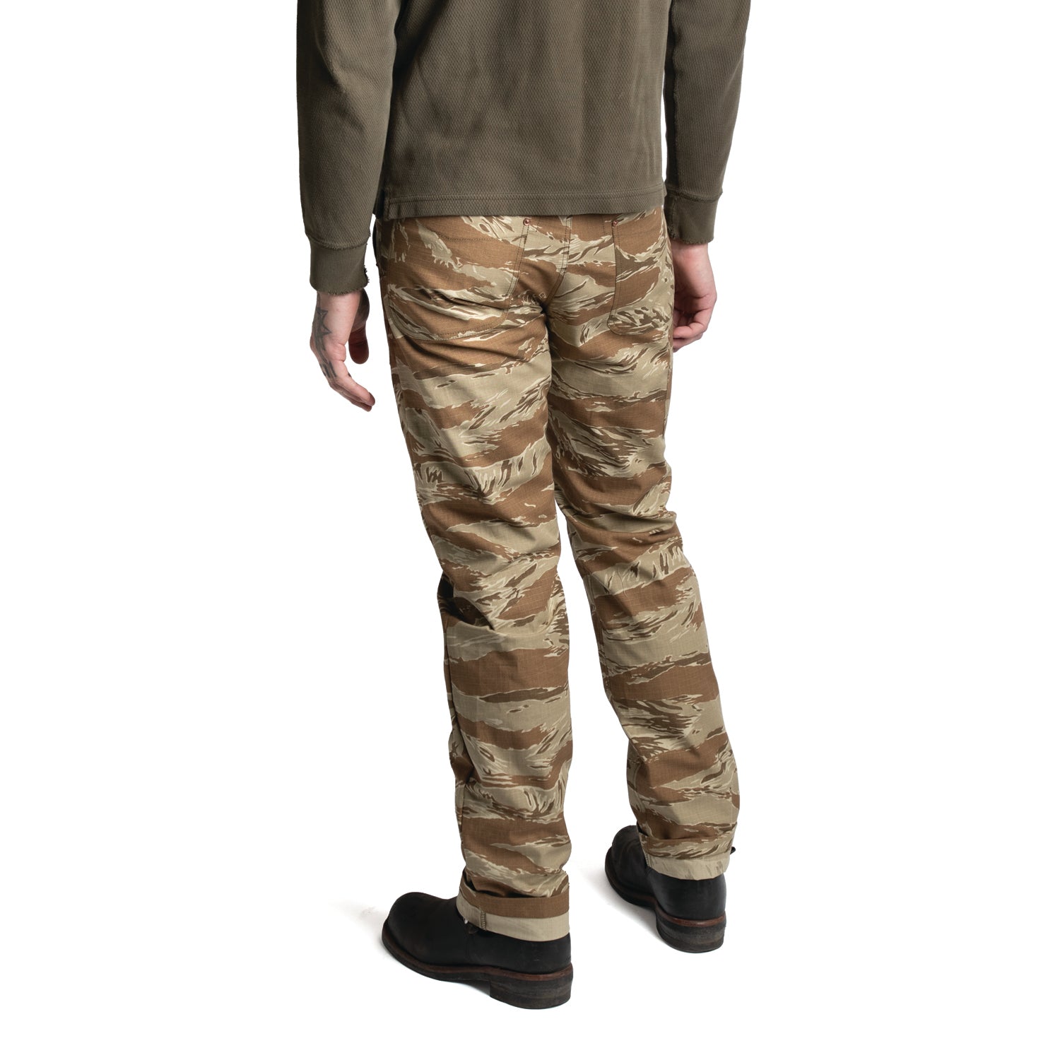 Ripstop Camo Drawstring Pants