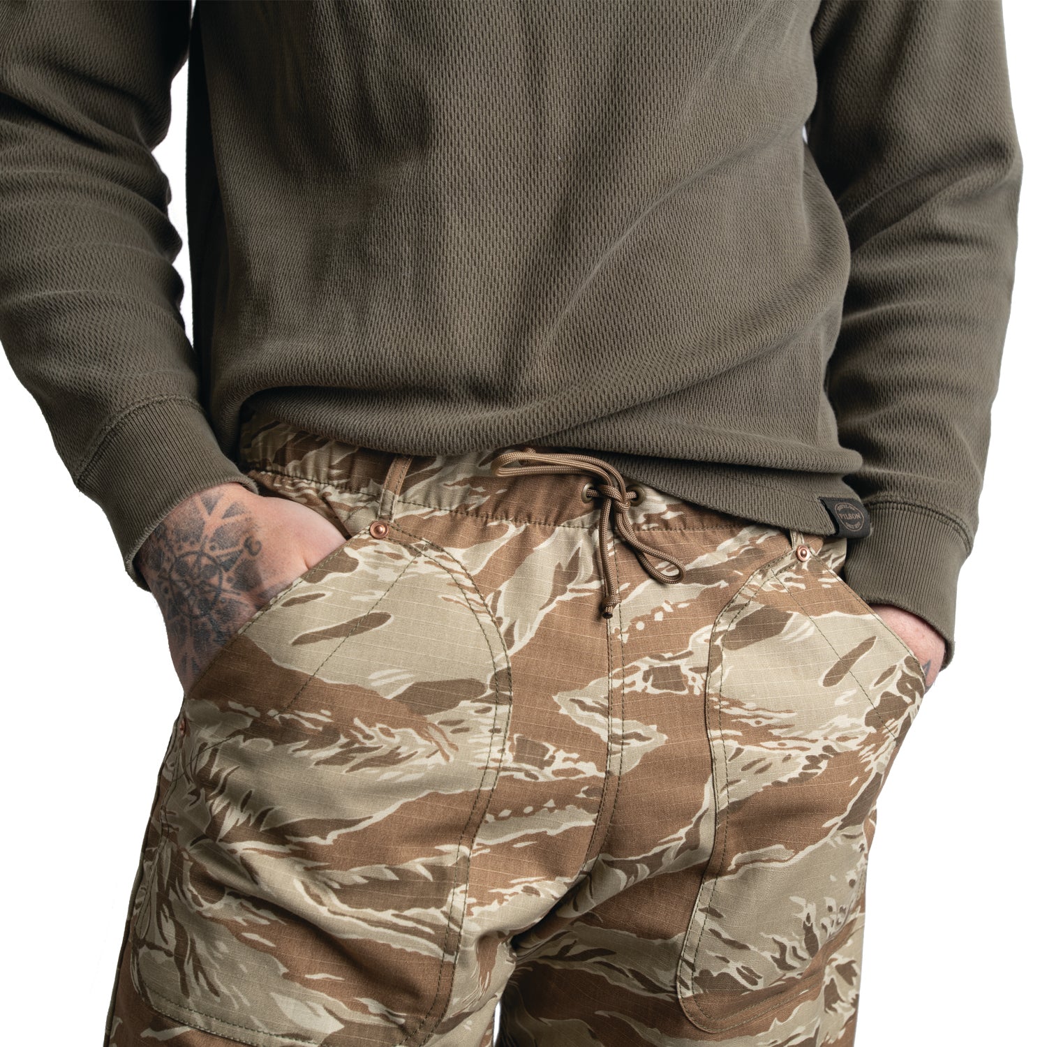 Ripstop Camo Shorts