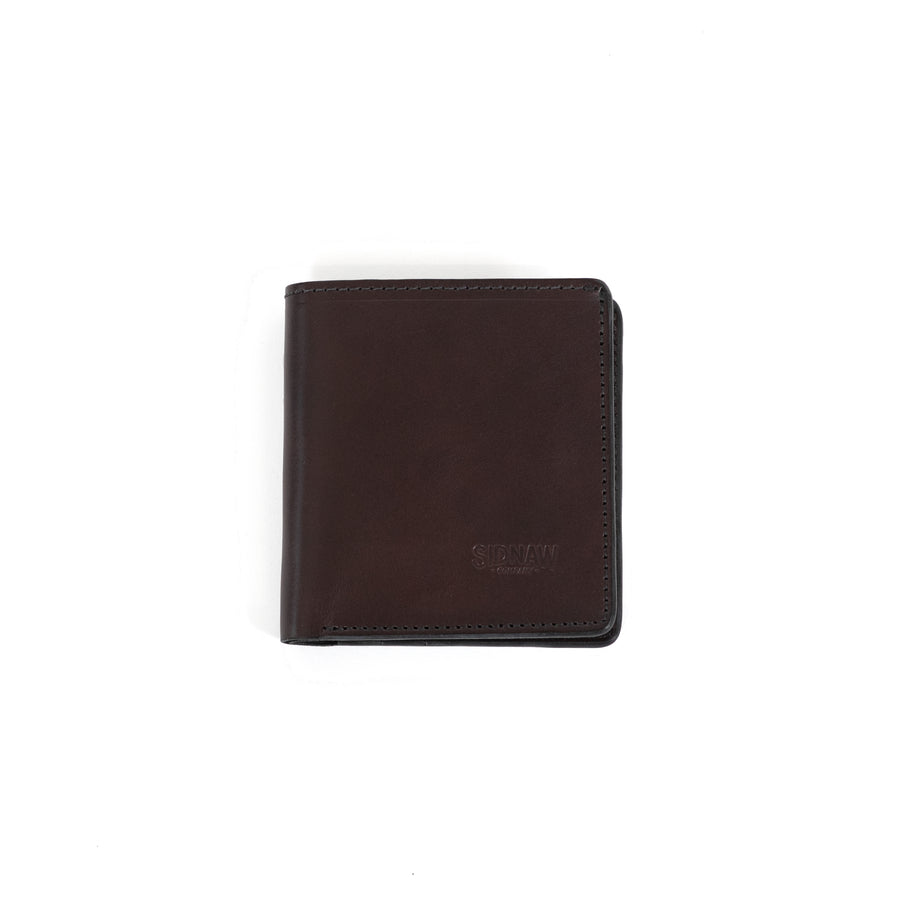 Brown Bifold Leather Wallet - Sidnaw Company