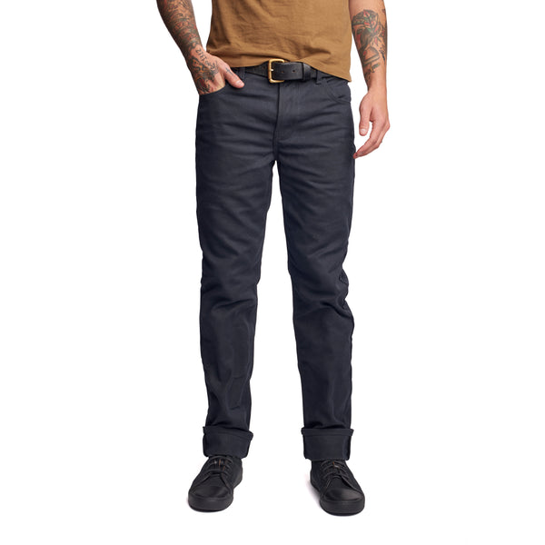 Brown Double Front Waxed Canvas Pant - Sidnaw Company