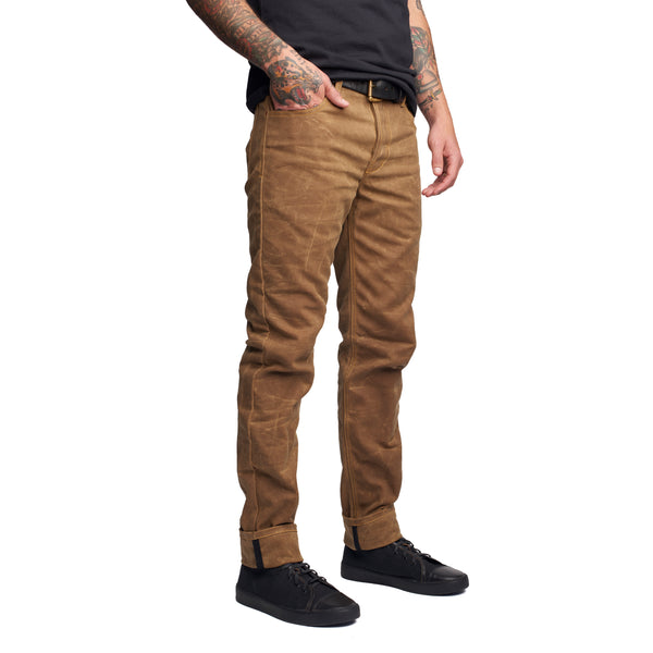 Brown Waxed Canvas Pant - Sidnaw Company